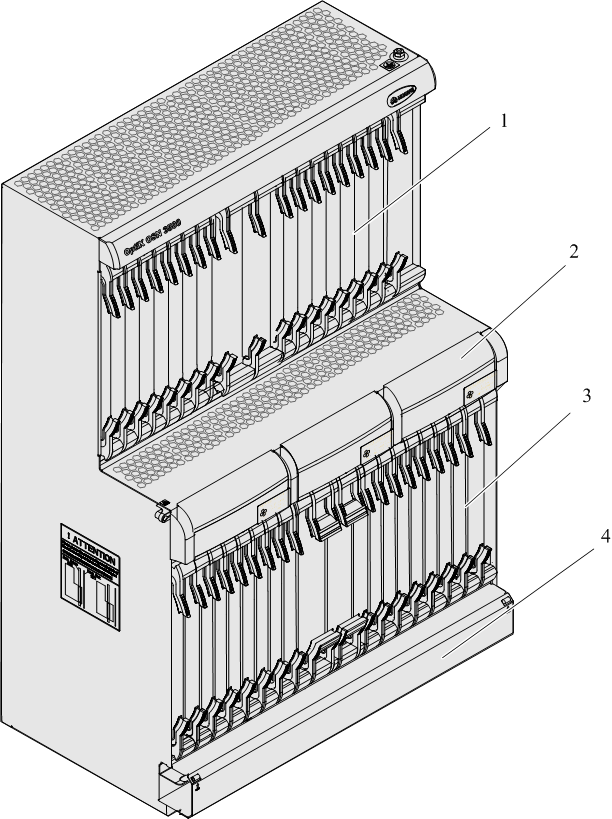 華為OSN3500,OptiX OSN3500子架的結構介紹(圖1) 華為OSN3500,OptiX OSN3500子架的結構介紹(圖1)